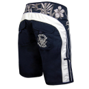 SEESTERN Herren Boardshorts Surfshorts Boardshort Surf Shorts Badeshorts XS-3XL mittellang 47-49cm /2043 Blau M