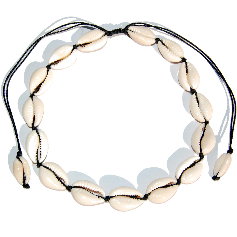 Seestern Sportswear Seestern Halskette Modeschmuck aus Kauri Muscheln Surfer Shell Necklace /2001.bk