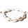 Seestern Fußkette Modeschmuck aus Kauri Muscheln Surfer Shell Anklet /2002 Weiß_1 Stueck