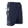 SEESTERN Herren Boardshorts Badeshorts mit Gummizug hinten& Eingrifftaschen S-3XL mittellang 47-49cm /1843 Blau L