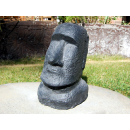 Moai Osterinsel Garten Statue Figur Skulptur Höhe: 30 cm Steinguß für innen & außen /1887