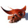 Naturalistische Holzschnitzkunst von Bali Manta Rochen Ray 40 x 30 x 20 cm /2083