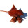 Naturalistische Holzschnitzkunst von Bali Manta Rochen Ray 40 x 30 x 20 cm /2083