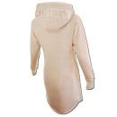SEESTERN Damen Langes Kapuzen Sweat Shirt Pullover Hoody Sweater Gr.XS-3XL /1525 Creme_Altweiß 2XL