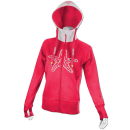 SEESTERN Damen Kapuzen Sweat Shirt Jacke Pullover Zip Hoody Sweater Gr.XS-XXL /1522 Sorbet M