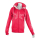 SEESTERN Damen Kapuzen Sweat Shirt Jacke Pullover Zip Hoody Sweater Gr.XS-XXL /1522 Sorbet M