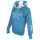 SEESTERN Damen Kapuzen Sweat Shirt Jacke Pullover Zip Hoody Sweater Gr.XS-XXL /1622 Hellblau XS