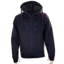 SEESTERN Herren Kapuzen Sweat Shirt Jacke Pullover Zip Hoody Sweater Gr.S - XL /1343 Navy S