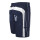 SEESTERN Herren Boardshorts Badeshorts mit Gummizug hinten& Eingrifftaschen Gr.L(34) mittellang 49cm /1844 Blau L