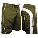 SEESTERN Herren Boardshorts Surfshorts Boardshort Surf Shorts Badeshorts in Gr.L(34) mittellang 49cm /2044 Grün L