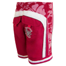 SEESTERN Herren Boardshorts Surfshorts Boardshort Badeshorts mit Gummizug hinten S-3XL mittellang 47-49cm /1943 Bordeaux M
