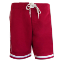 SEESTERN Herren Boardshorts Surfshorts Boardshort Badeshorts mit Gummizug hinten S-3XL mittellang 47-49cm /1943 Bordeaux L