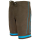 SEESTERN Herren Boardshorts Surfshorts Boardshort Badeshorts mit Gummizug hinten S-3XL mittellang 47-49cm /1944 Olive L