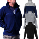 SEESTERN Herren Fleece Jacke mit Stehkragen Pullover...