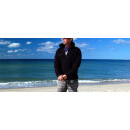 SEESTERN Herren Fleece Jacke mit Stehkragen Pullover Sweater Gr.S-XXL /2149 Schwarz S