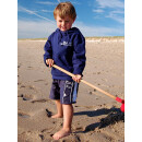 SEESTERN Sylter Strandjunge Kapuzen Sweat Shirt Pullover Hoody Sweater Gr104-110 /0851 Blau 104 - 110