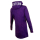 SEESTERN Damen Lange Kapuzen Sweat Shirt Jacke Pullover Zip Hoody Sweater Gr.S-3XL /2029 Lila L