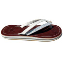 SEESTERN Damen Leder Zehentrenner Zehensandale Zehensteg Sandalen in Größe 36-44 /2121 Weiß EUR 38
