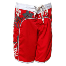 SEESTERN Damen Microstrech Boardshorts Surfshorts Boardshort Badehorts XS-4XL /2123 Rot 3XL