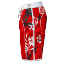 SEESTERN Damen Microstrech Boardshorts Surfshorts Boardshort Badehorts XS-4XL /2123 Rot 3XL