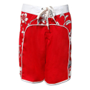 SEESTERN Damen Microstrech Boardshorts Surfshorts Boardshort Badehorts XS-4XL /2124 Rot 2XL