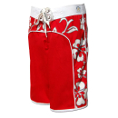 SEESTERN Damen Microstrech Boardshorts Surfshorts Boardshort Badehorts XS-4XL /2124 Rot 2XL
