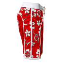 SEESTERN Damen Microstrech Boardshorts Surfshorts Boardshort Badehorts XS-4XL /2124 Rot 2XL