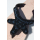 SEESTERN Damen Leder Zehentrenner Zehensandale Zehensteg Sandalen in Größe 36-44 /2120 Schwarz EUR 41