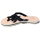 SEESTERN Damen Leder Zehentrenner Zehensandale Zehensteg Sandalen in Größe 36-44 /2120 Schwarz EUR 41
