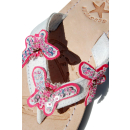 SEESTERN Mädchen Leder Zehentrenner Zehensandale Zehensteg Sandalen in Gr.25-36 /2101 Weiß EUR 26