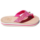 SEESTERN Mädchen Leder Zehentrenner Zehensandale Zehensteg Sandalen in Gr.25-36 /2105 Rosa EUR 28