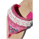 SEESTERN Mädchen Leder Zehentrenner Zehensandale Zehensteg Sandalen in Gr.25-36 /2106 Rosa EUR 34