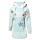 SEESTERN Kinder Langes Kapuzen Sweat Shirt Pullover Hoody Sweater Gr.116-164 /2105 Mint_Weiß 110 - 116