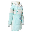 SEESTERN Kinder Langes Kapuzen Sweat Shirt Pullover Hoody Sweater Gr.116-164 /2105 Mint_Weiß 134 - 140