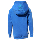 SEESTERN Kinder Kapuzen Sweat Shirt Kapuzen Pullover Hoody Sweater Gr.104-164 /2101 Blau 134-140