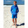 SEESTERN Kinder Kapuzen Sweat Shirt Kapuzen Pullover Hoody Sweater Gr.104-164 /2101 Blau 158-164