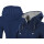 SEESTERN Damen Kapuzen Fleecejacke 2WegeZipper Fleecemantel Fleece Sweatj.XS-4XL /2126.Navy_Grau XS
