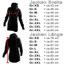 SEESTERN Damen Kapuzen Fleecejacke 2WegeZipper Fleecemantel Fleece Sweatj.XS-4XL /2126.Navy_lb 4XL