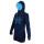 SEESTERN Damen Kapuzen Fleecejacke 2WegeZipper Fleecemantel Fleece Sweatj.XS-4XL /2126.Navy_lb 4XL
