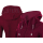 SEESTERN Damen Kapuzen Fleecejacke 2WegeZipper Fleecemantel Fleece Sweatj.XS-4XL /2126.Bordeaux L