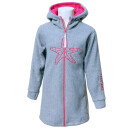 SEESTERN  Kinder Kapuzen Fleecejacke Fleecemantel Fleece Sweatjacke 116-164 /2106.gy_sb 134 - 140