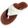 SEESTERN Damen Leder Zehentrenner Zehensandale Zehensteg Sandalen in Größe 36-44 /2229 Weiß EUR 36
