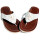 SEESTERN Damen Leder Zehentrenner Zehensandale Zehensteg Sandalen in Größe 36-44 /2229 Weiß EUR 36