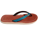 SEESTERN Damen Leder Zehentrenner Zehensandale Zehensteg Sandalen in Größe 36-44 /2226