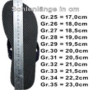 SEESTERN Damen Leder Zehentrenner Zehensandale Zehensteg Sandalen in Größe 36-44 /2222 Schwarz EUR 43