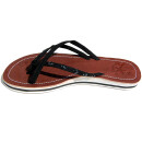 SEESTERN Damen Leder Zehentrenner Zehensandale Zehensteg Sandalen in Größe 36-44 /2221 Schwarz EUR 37