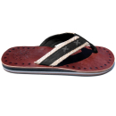 SEESTERN Herren Leder Zehentrenner Zehensandale Zehensteg Sandalen Gr.40-50 /1961 Schwarz EUR 41