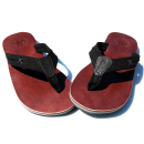 SEESTERN Herren Leder Zehentrenner Zehensandale Zehensteg Sandalen Gr.40-50 /1966 Schwarz EUR 42