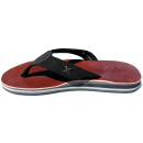 SEESTERN Herren Leder Zehentrenner Zehensandale Zehensteg Sandalen Gr.40-50 /1966 Schwarz EUR 50