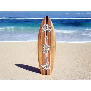 Deko Holz Surfboard 50 cm lang Airbrush Design Surfing Surfen Wellenreiten Surf /1865